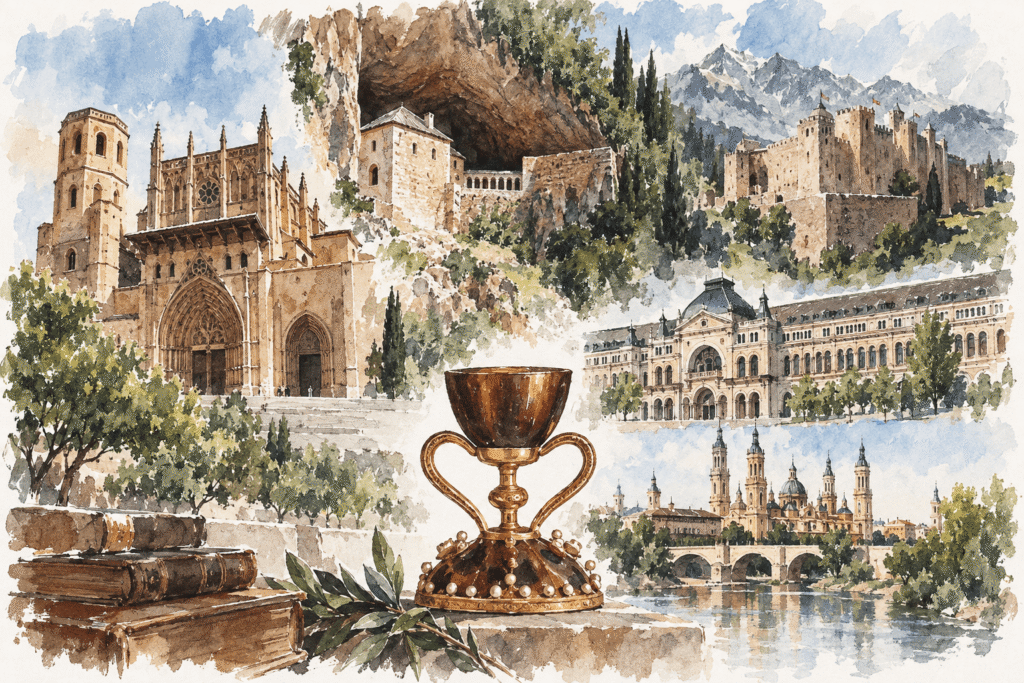 Propuesta de viaje cultural a Huesca, Jaca, San Juan de la Peña y Zaragoza